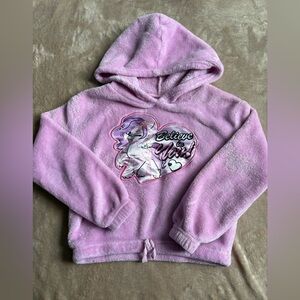 Kids Purple My Little Pony Fleece Hoodie